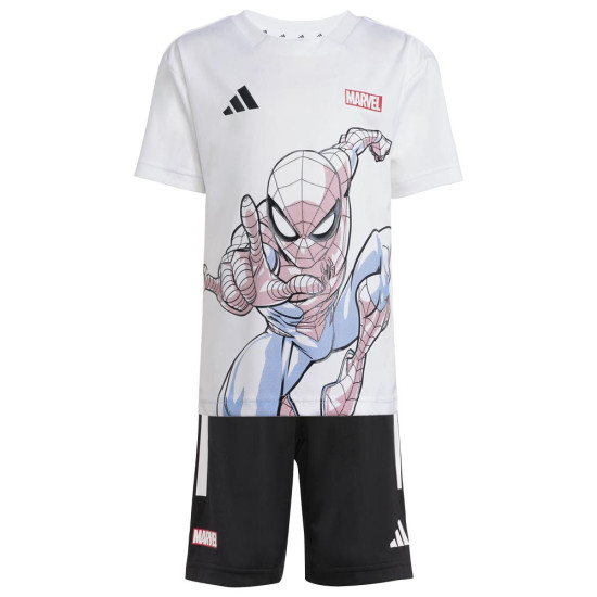 Adidas Παιδικό σετ Marvel Spiderman Tee and Shorts Set